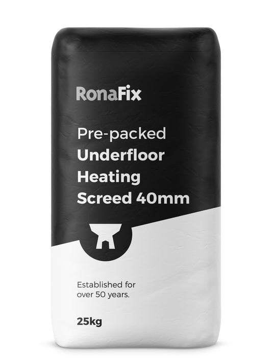 Ronafix Pre-packed Underfloor Heating Screed 40mm